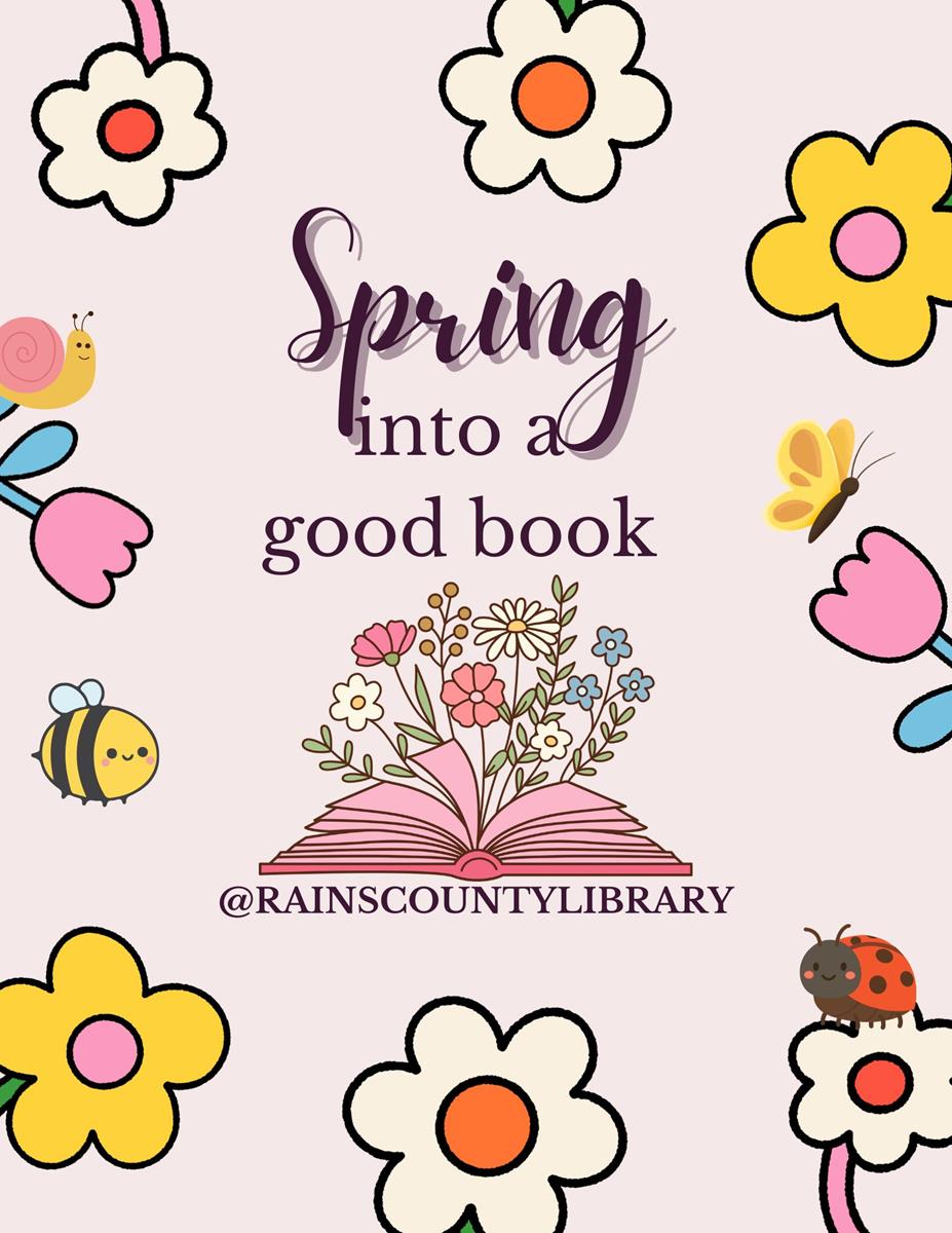 Spring into a new book